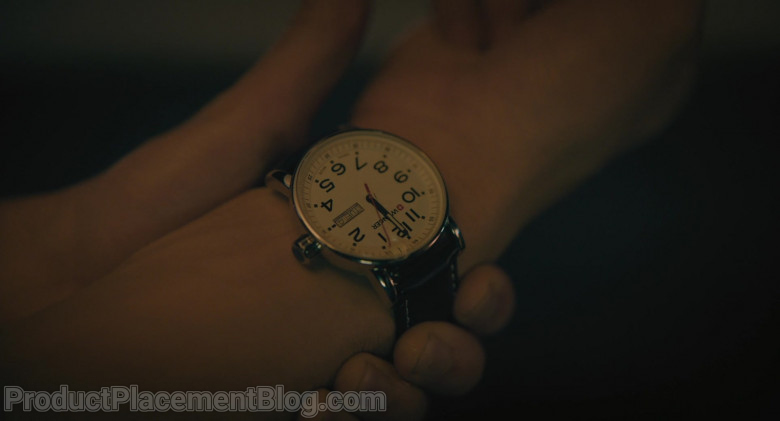 Wenger Men's Watch of Kyle Allen as Mark in The Map of Tiny Perfect Things (4)