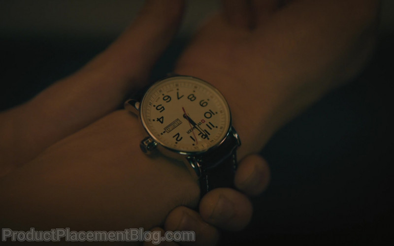 Wenger Men’s Watch of Kyle Allen as Mark in The Map of Tiny Perfect Things (4)