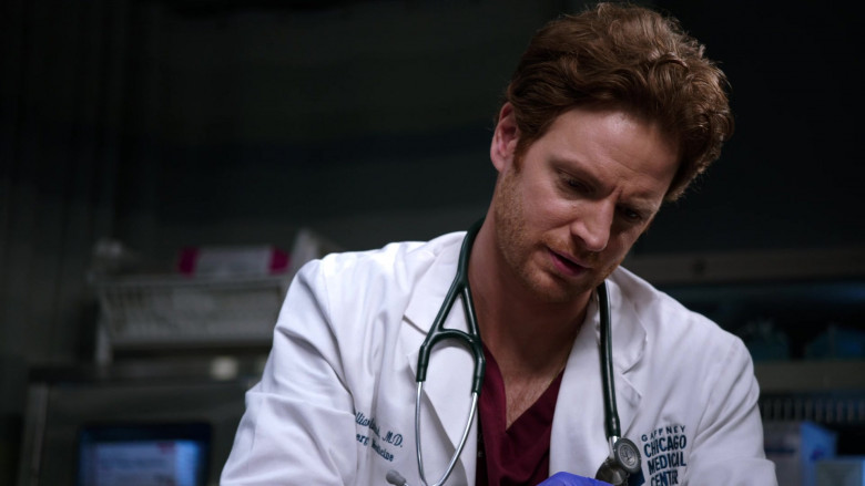 3M Littmann Stethoscope Used by Cast Member Nick Gehlfuss as Dr. Will Halstead in Chicago Med S06E09 TV Show (2)