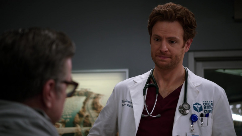 3M Littmann Stethoscope Used by Cast Member Nick Gehlfuss as Dr. Will Halstead in Chicago Med S06E09 TV Show (5)