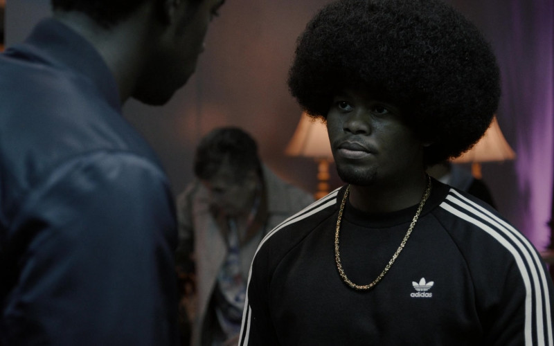 Adidas Men's Casual Sweatshirt of Isaiah John as Leon Simmons in Snowfall S04E04 TV Show (2)