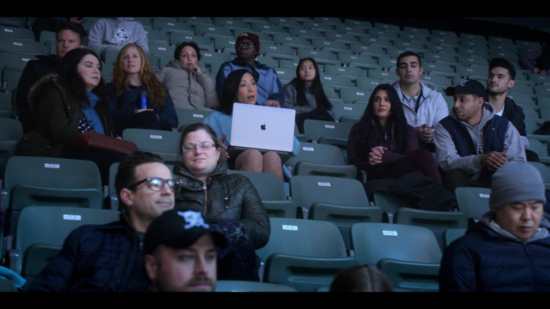 Apple MacBook Laptop of Julee Cerda as Stephanie in The Mighty Ducks Game Changers S01E01 Game On (2021)