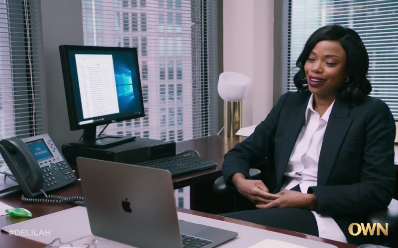 Apple MacBook and Dell Monitor in Delilah S01E03 Sometimes Apart (2021)