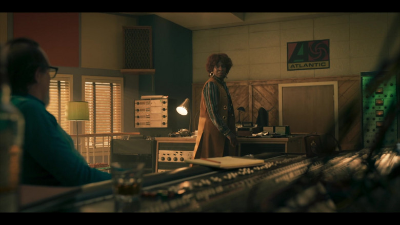 Atlantic Records Record Label Poster in Genius Aretha S03E07 (2)