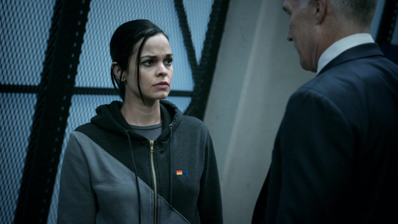 Aviator Nation Women's Hoodie Outfit of Lina Esco as Officer III Christina Alonso in S.W.A.T. S04E10 TV Show (1)