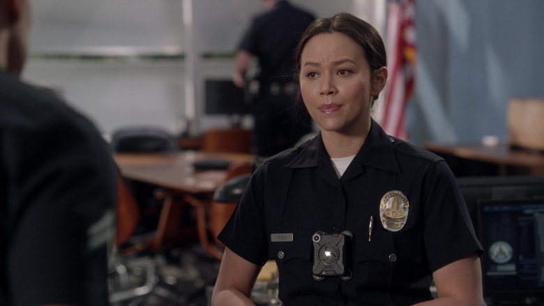 Axon Body Camera of Melissa O’Neil as Lucy Chen in The Rookie S03E08 Bad Blood (2021)