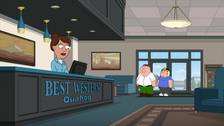 Best Western Hotel in Family Guy S19E14 (2)