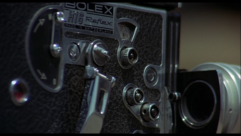 Bolex H16 Reflex Camera in Vanishing Point (1971)
