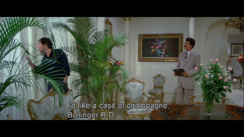 Bollinger Champagne in Licence To Kill (1989)