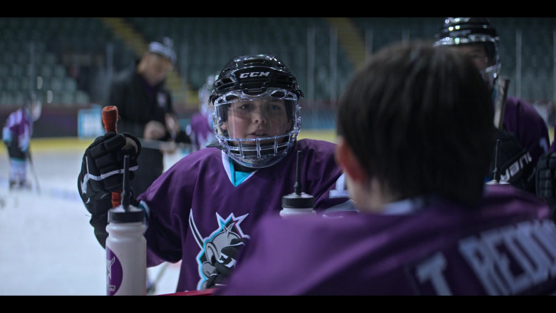 CCM Helmet of Brady Noon as Evan Morrow in The Mighty Ducks Game Changers S01E01 TV Show (1)