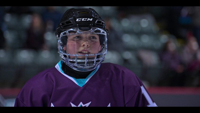 CCM Helmet of Brady Noon as Evan Morrow in The Mighty Ducks Game Changers S01E01 TV Show (2)