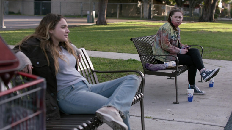Converse HiTop Sneakers Worn by Emma Kenney as Debbie Gallagher in Shameless S11E10 DNR (2021)