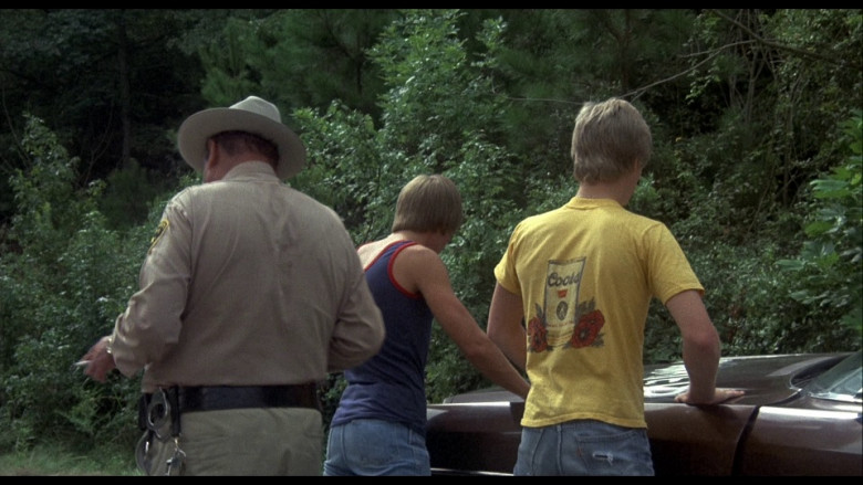 Coors Yellow T-Shirt in Smokey and the Bandit (1977)