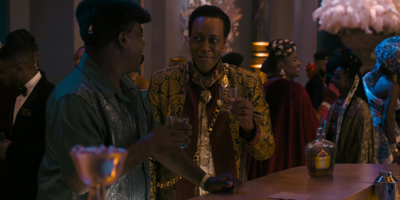 Crown Royal Whisky Enjoyed by Tracy Morgan as Reem Junson & Arsenio Hall as Semmi in Coming 2 America (2021)