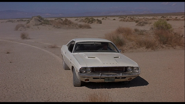 Dodge Challenger RT Car in Vanishing Point 1971 Movie