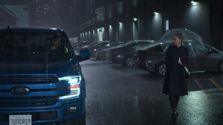 Ford F-150 Blue Pickup Truck in The Good Doctor S04E13 2021 (1)