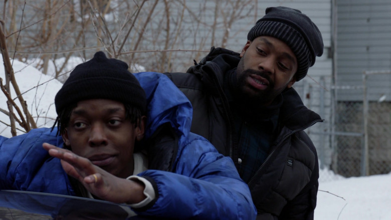 G-Star RAW Jacket of Cast Member LaRoyce Hawkins as Officer Kevin Atwater in Chicago P.D. S08E09 TV Show (4)
