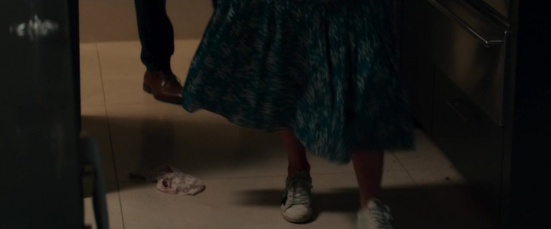 Golden Goose Shoes of Kristin Davis as Mary Morrison in Deadly Illusions Movie (2)
