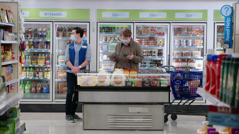 Joia Life Sodas, Mtn Dew, Big Red, Pepsi Max, Daiya Foods in Superstore S06E12 Customer Satisfaction (2021)