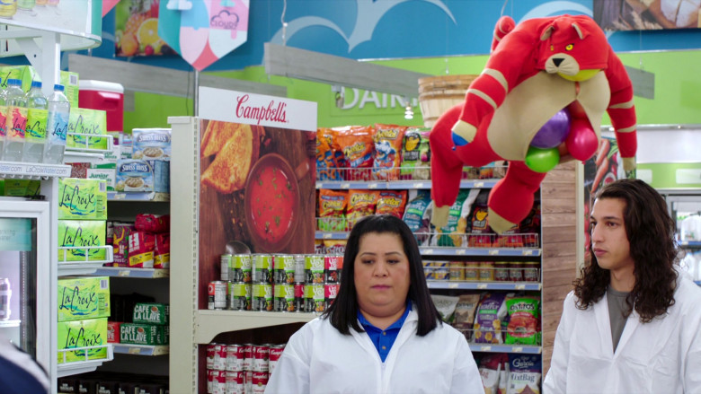 LaCroix, Swiss Miss, Cafe La Llave, Campbell’s, Cheetos, Tostitos, RW Garcia Snacks in Superstore S06E11 TV Show