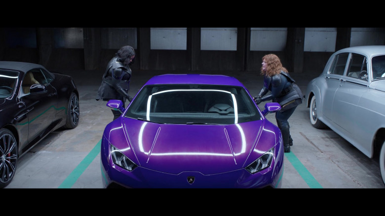 Lamborghini Huracan Purple Sports Car (2)
