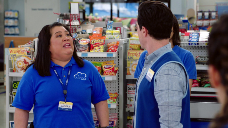 Lay's, Cheetos, Funyuns, Fritos and Tim's Cascade Snacks in Superstore S06E12 Customer Satisfaction (2021)