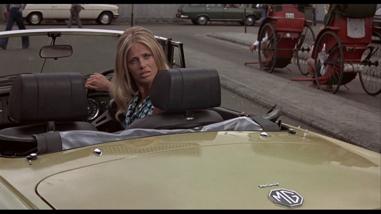 MG B Roadster of Britt Ekland as Mary Goodnight in The Man with the Golden Gun (1)