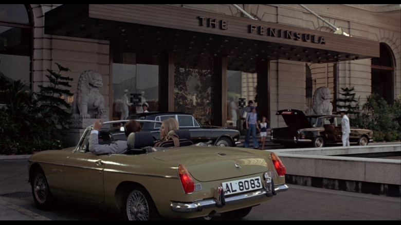 MG B Roadster of Britt Ekland as Mary Goodnight in The Man with the Golden Gun (3)