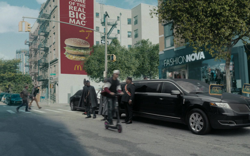 McDonald’s Restaurant Billboard and Fashion Nova Store in Coming 2 America (2021)