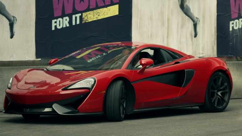 McLaren 570S Red Sports Car in S.W.A.T. S04E11 TV Show (1)