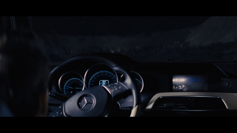 Mercedes-Benz C 250 CDI Coupé White Car in Jack Reacher Movie (3)