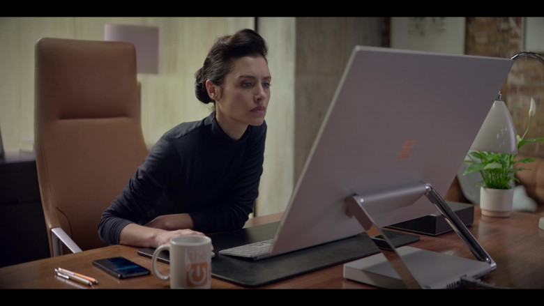 Microsoft Surface All-In-One PC Used by Hannah Ware as Rebecca Webb in The One S01E03 (2021)