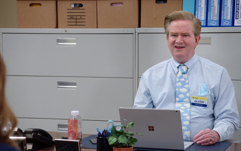 Microsoft Surface Laptop Used by Mark McKinney as Glenn Sturgis in Superstore S06E12 TV Show (2)