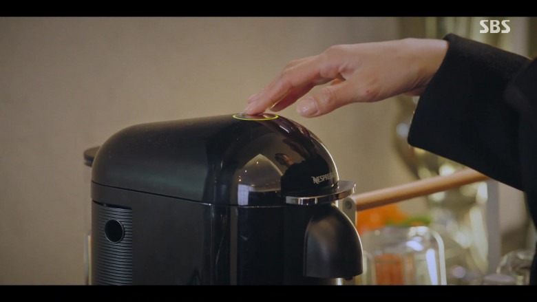 Nespresso Coffee Pod Machine in The Penthouse War in Life – Korean TV Show (1)