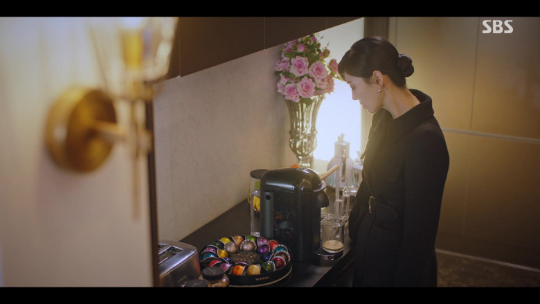 Nespresso Coffee Pod Machine in The Penthouse War in Life – Korean TV Show (2)