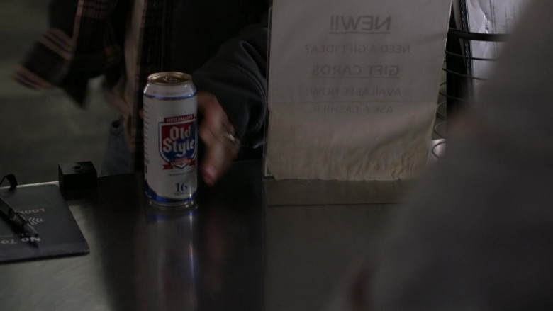 Old Style Beer of Noel Fisher as Mickey Milkovich in Shameless S11E10 (1)