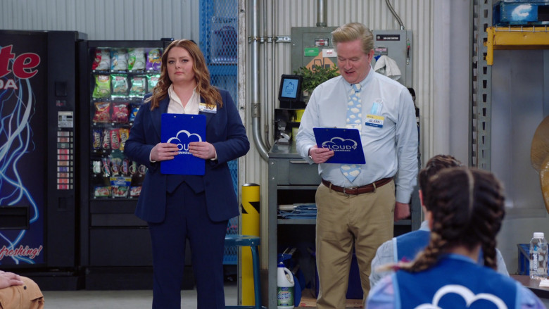 Popchips, Lay's, Herr's, Fritos, Doritos, M&M's in Superstore S06E12 Customer Satisfaction (2021)