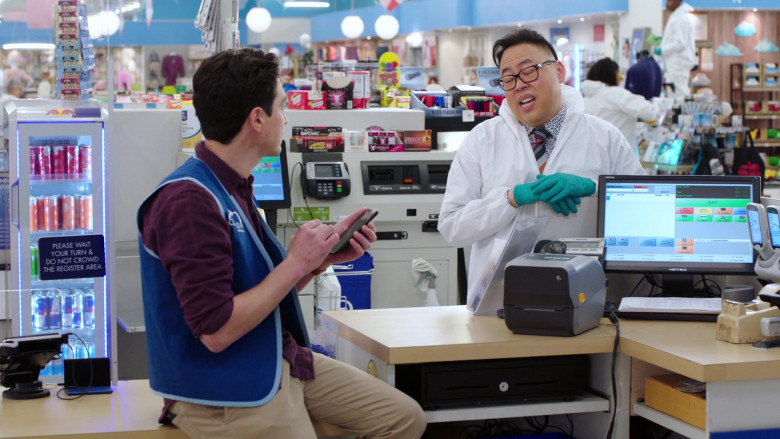 Red Bull Energy Drinks, Rayovac Batteries, Hannspree Hanss.G Monitor in Superstore S06E11 Deep Cleaning (2021)