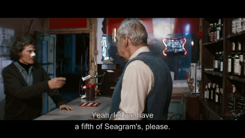 Seagram’s Seven Crown Whisky in Dirty Harry (1971)