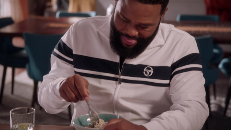 Sergio Tacchini Track Jacket of Anthony Anderson as Dre Johnson in Black-ish S07E16 2021 (1)