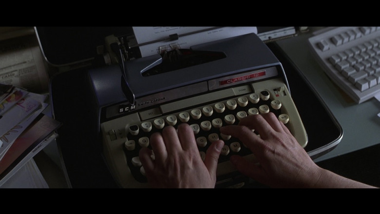 Smith-Corona Classic 12 Typewriter in Mercury Rising (1998)