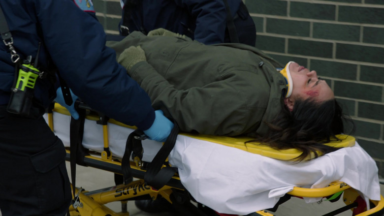 Stryker Emergency Patient Transport System in Chicago Fire S09E08 Escape Route (2021)