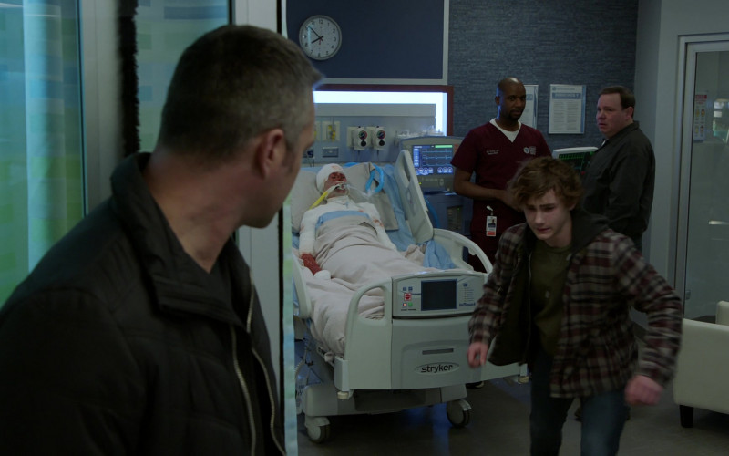 Stryker Medical Bed in Chicago Fire S09E08 Escape Route (2021)