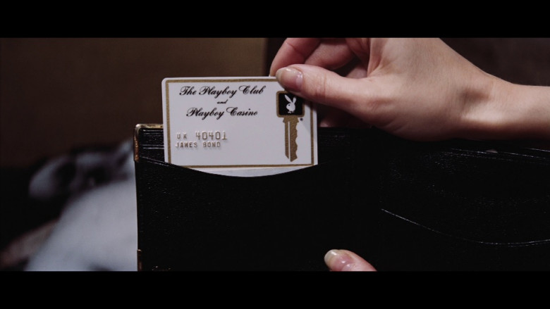 The Playboy Club and Casino Card in Diamonds Are Forever (1971)