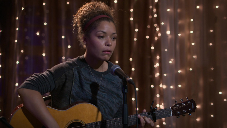Yamaha Guitar of Antonia Thomas as Dr. Claire Browne in The Good Doctor S04E11 TV Show