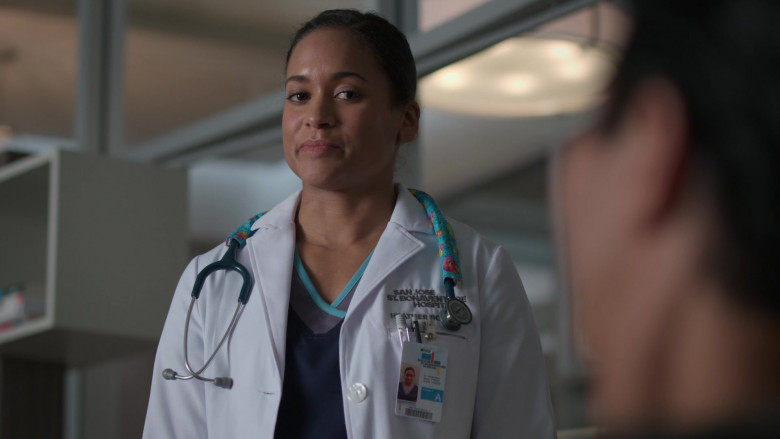 3M Littmann Stethoscope of Shalyn Ferdinand as Dr. Heather Boyd in The Good Doctor S04E14 Gender Reveal (2021)