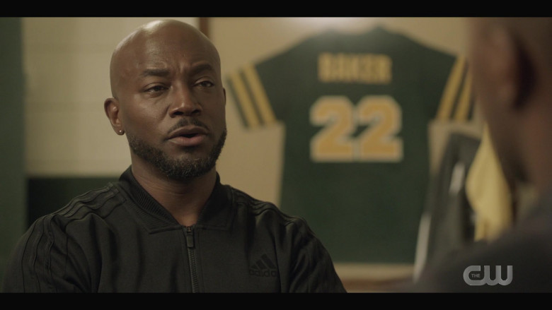 Adidas Track Jacket of Taye Diggs as Billy Baker in All American S03E10 (1)