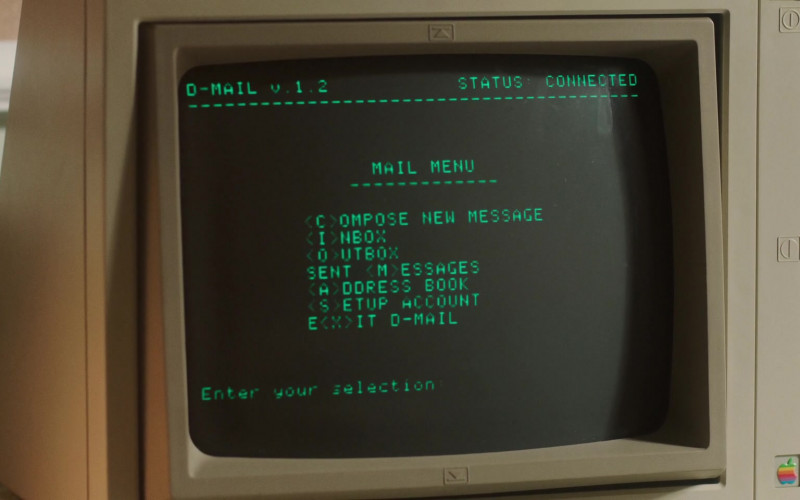 Apple II Retro Computer in For All Mankind S02E07 TV Show (1)