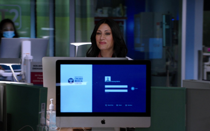 Apple iMac Computers Used by Cast Members in Chicago Med S06E10 TV Show (3)