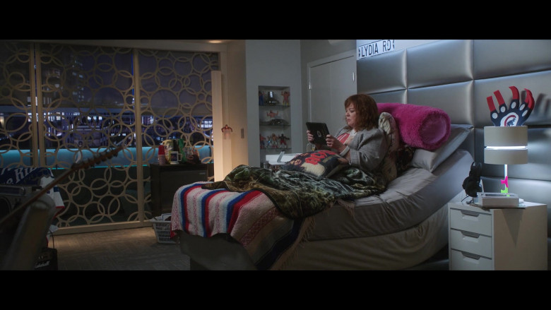 Apple iPad Tablet of Melissa McCarthy as Lydia Berman in Thunder Force (1)